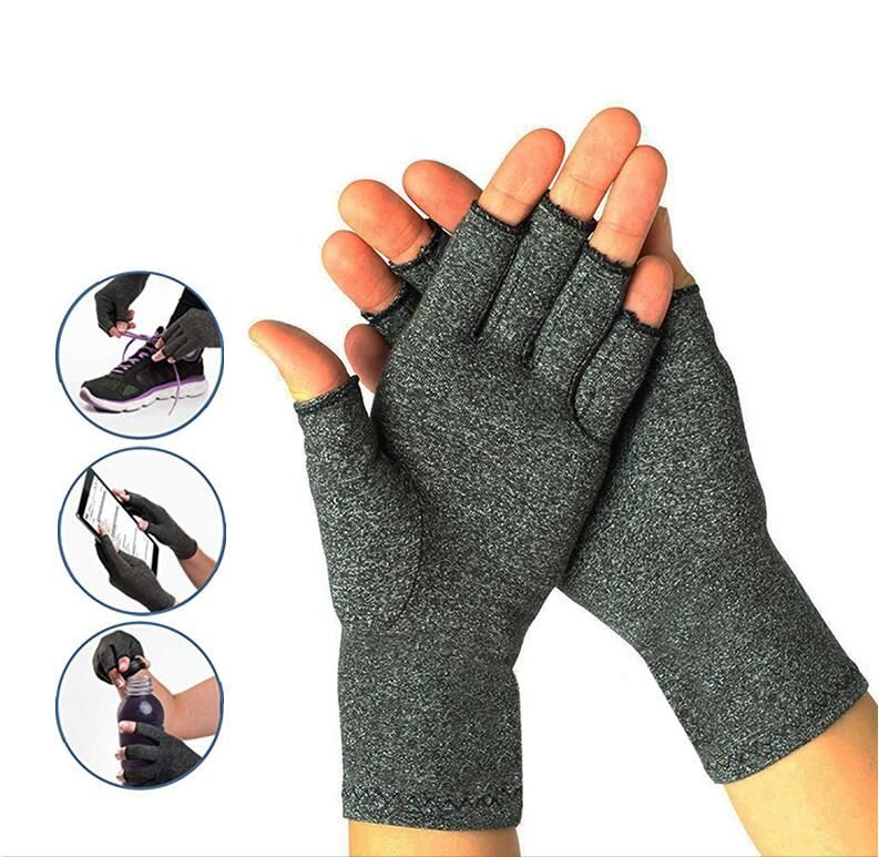 2020 Compression Arthritis Gloves Wrist Support Cotton Joint Pain Relief Hand Brace Women Men