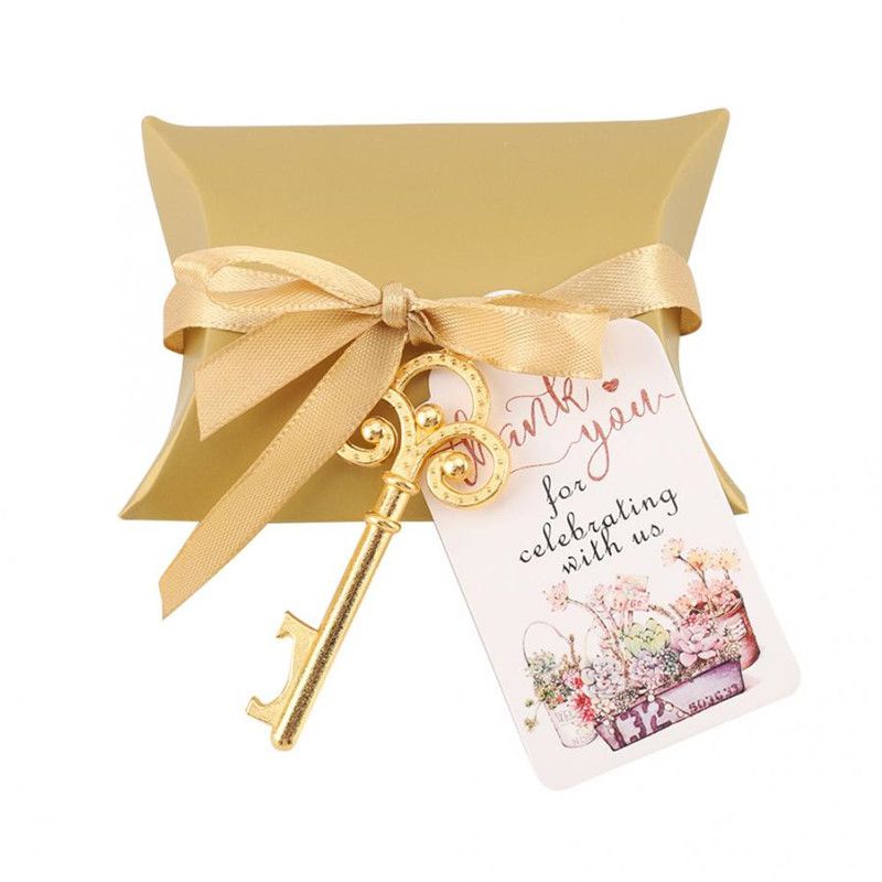 Golden color with word card 50 pcs