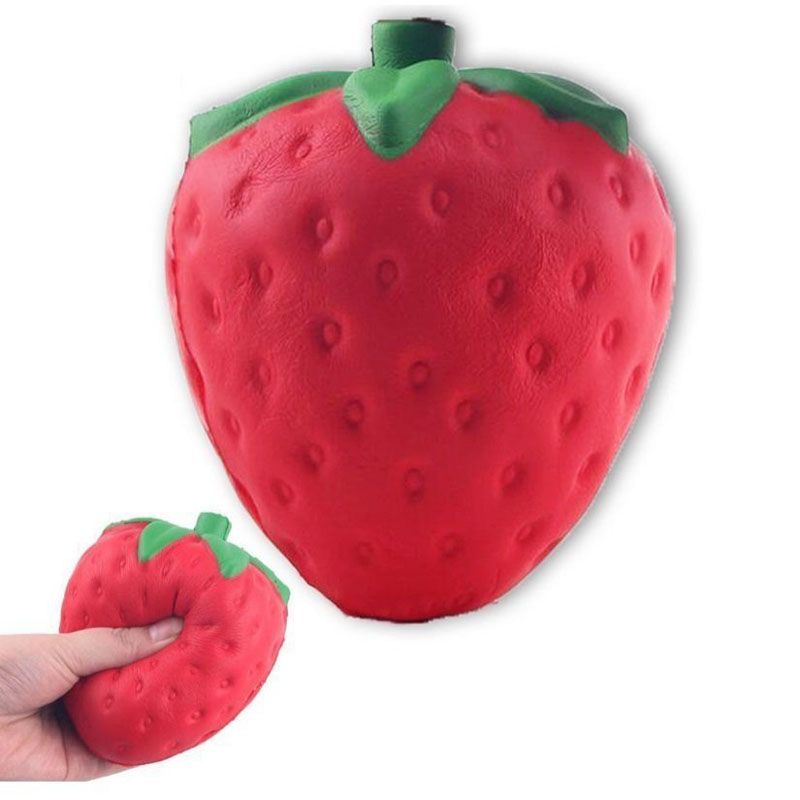 big strawberry squishy