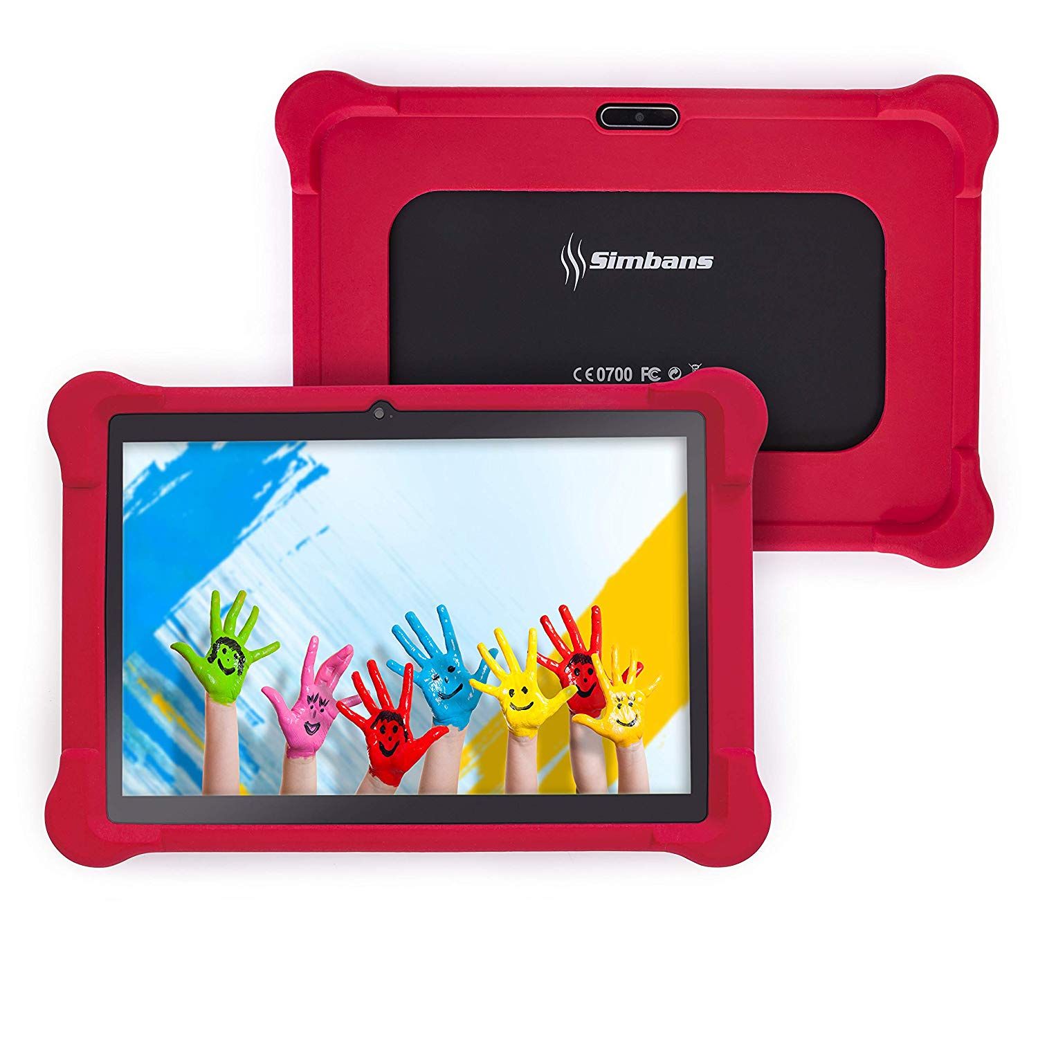 satin al 4 bonus urun kirmizi kilif ile tangotab 10 inc cocuklar tablet pc simbans yas 3 ila 8 icin ebeveyn kilidi ve egitim uygulamalari 2gb ram