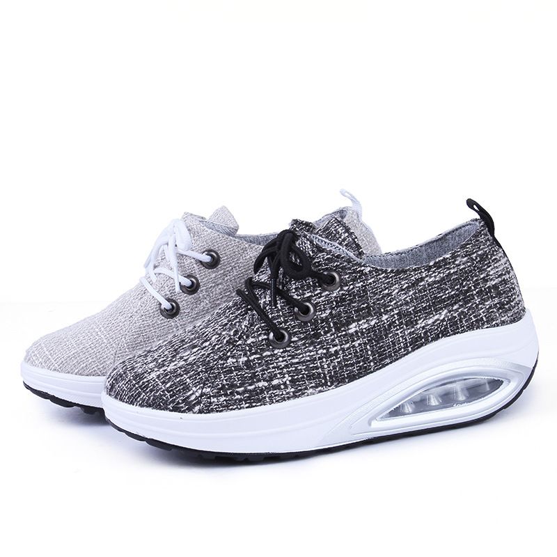 Caliente venta los zapatos de tonificación-transpirables Pierde Plataforma Zapatos para caminar aptitud