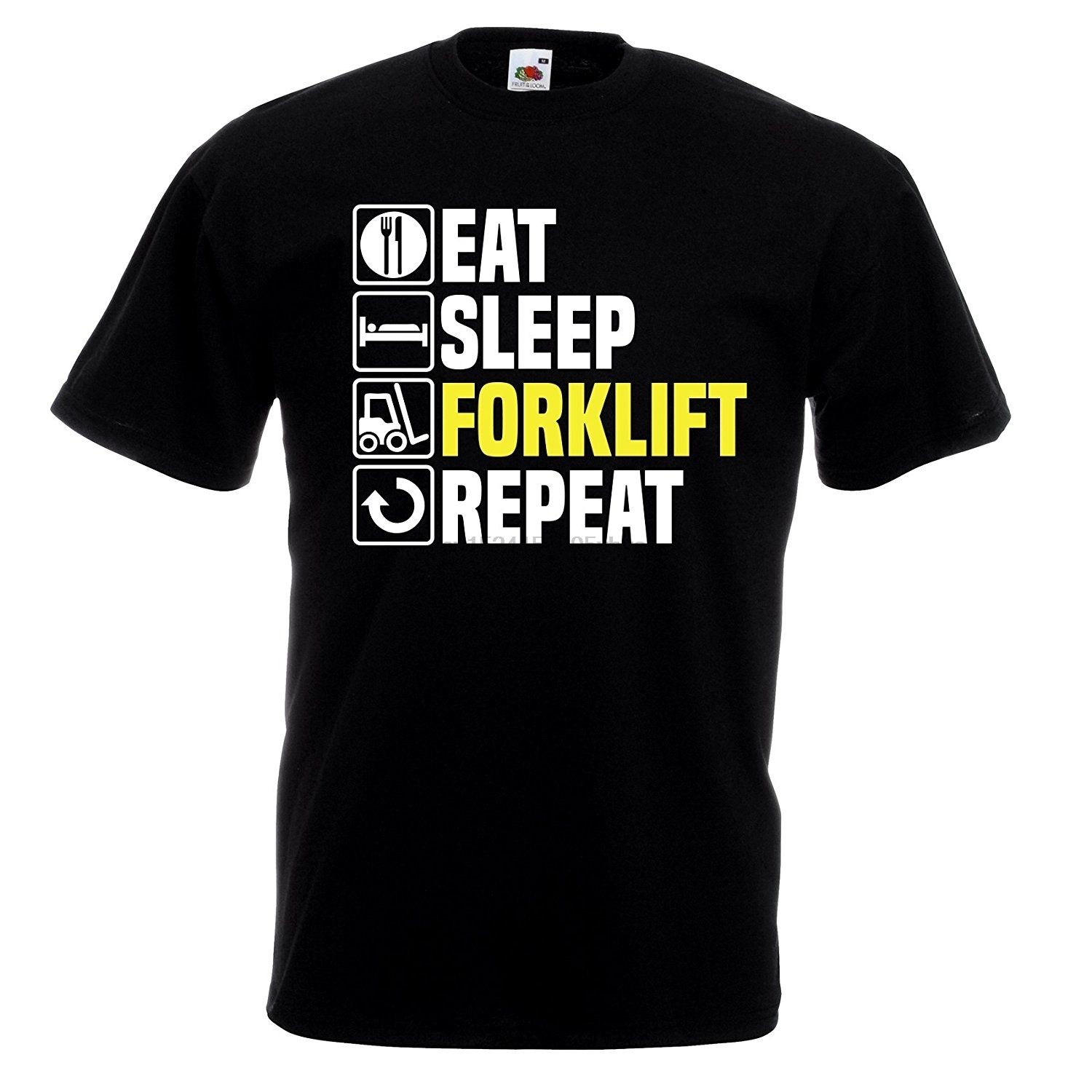 funny forklift t shirts