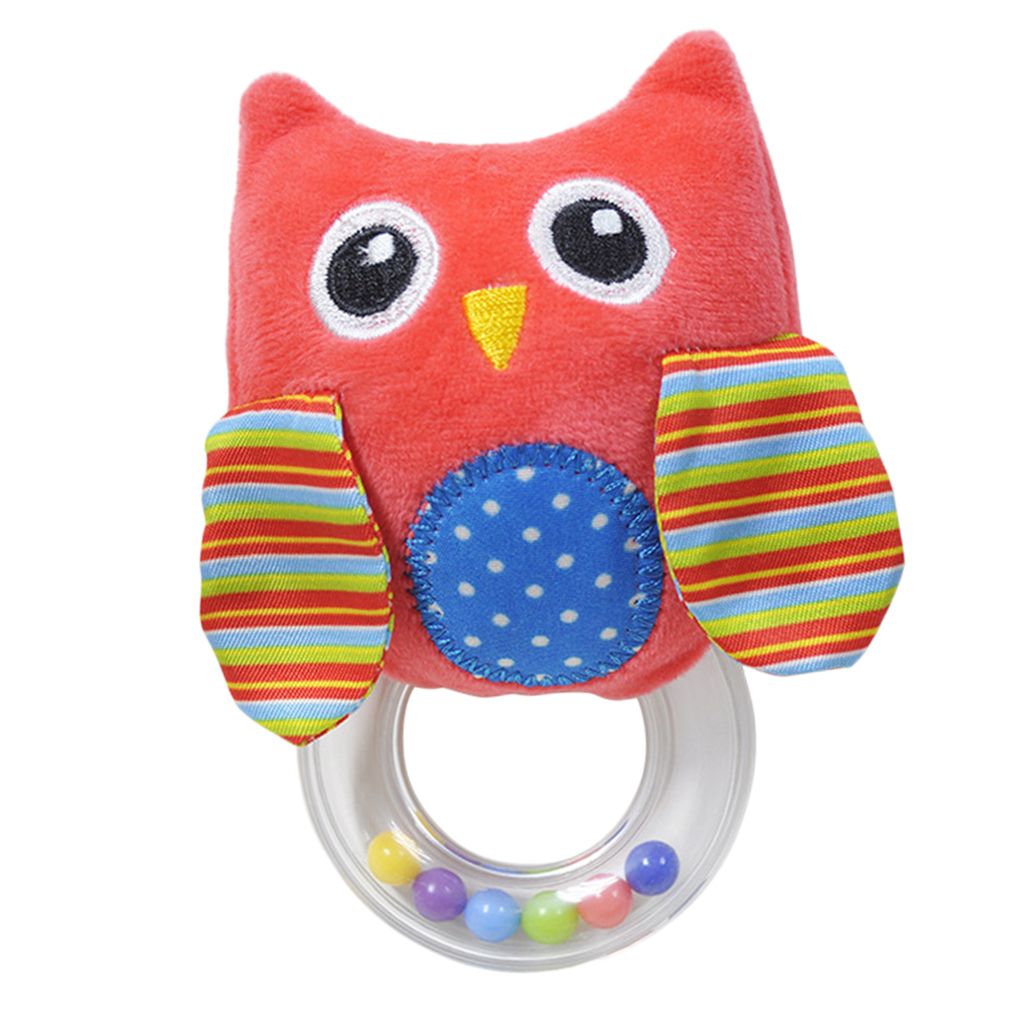 plush baby rattle