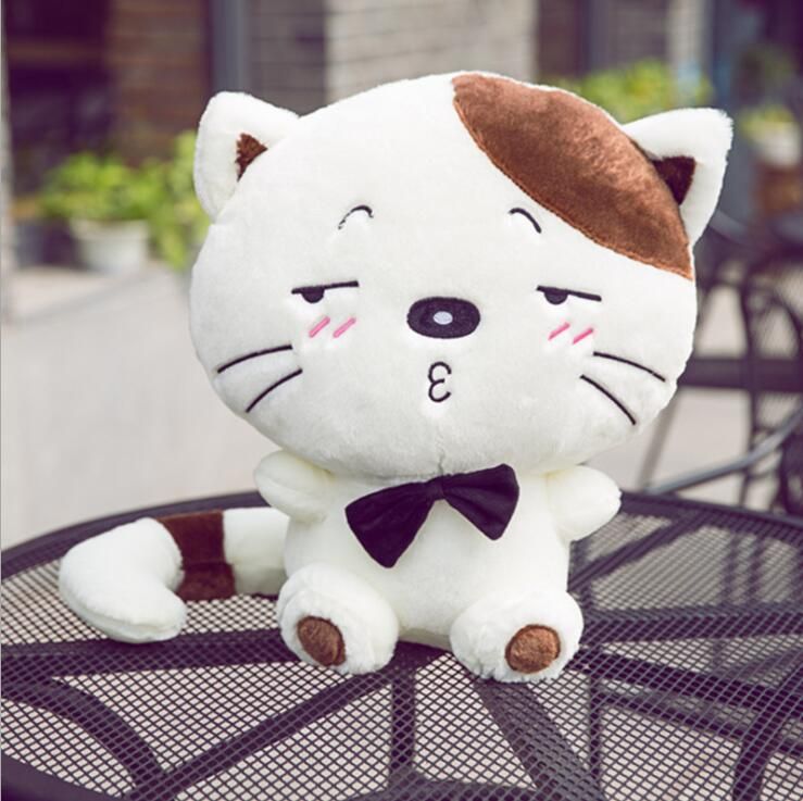 cat plush pillow