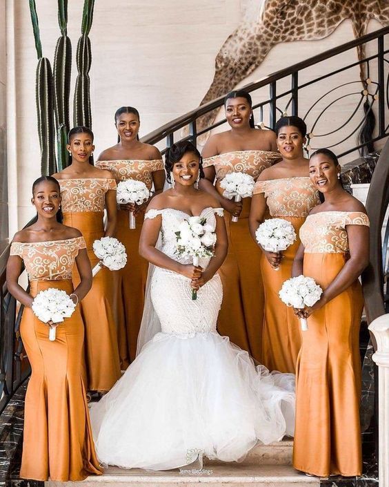 Long Bridesmaid Robes Dress 