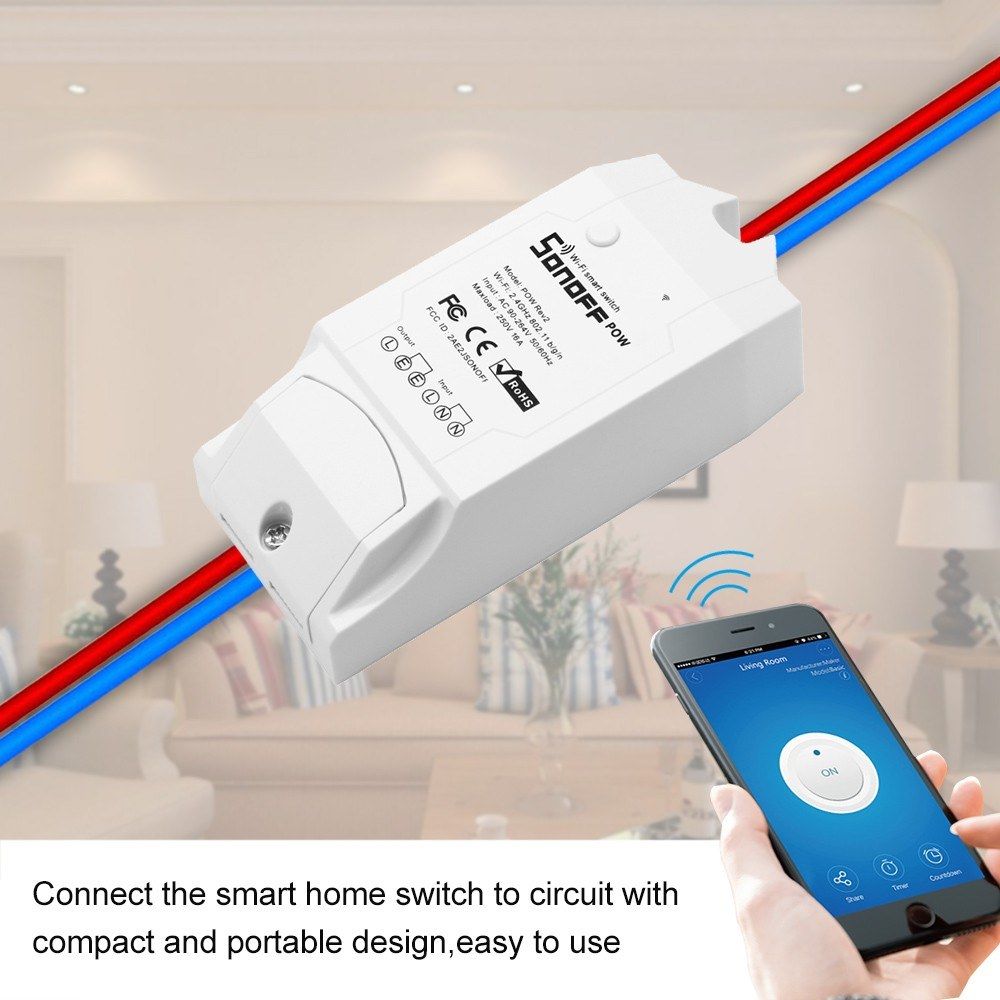 sonoff pow r2 google home