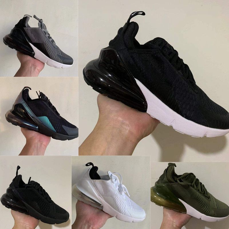 kids black trainers size 12