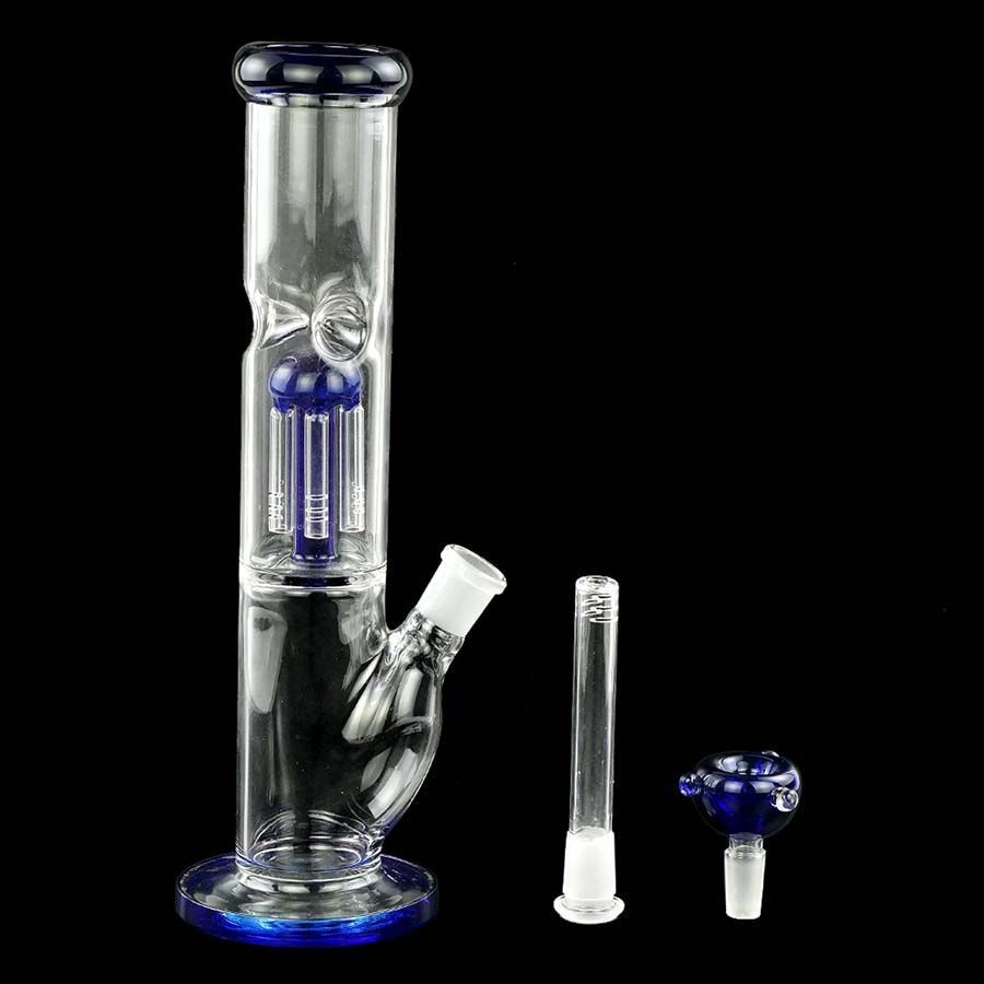 2020 Unbreakble Glass Bong Straight Water Pipes Silicone Bongs Handy