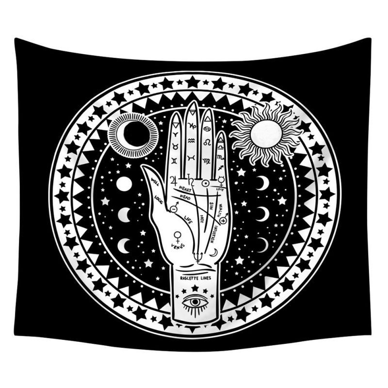 Mandala Tapestry Wall Hanging Witchcraft Beach Throw Rug Moon Travel Boho Bohemian Home Art Tapestries Decor Wall Hanging Decorations Wall Hanging Design From Bdhome 18 2 Dhgate Com