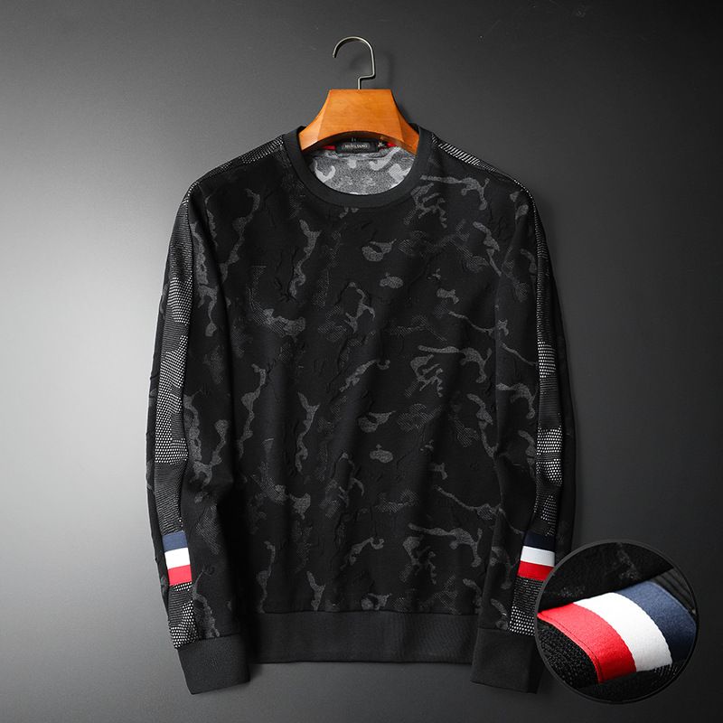 Mens black designer sweater Clearance