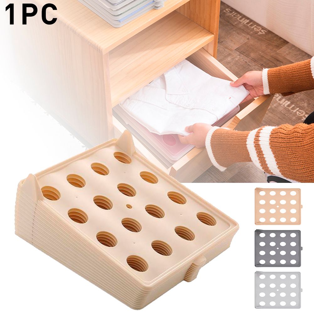 2020 1 Pack Clothes Organizer Board Closet Drawer File Cabinet