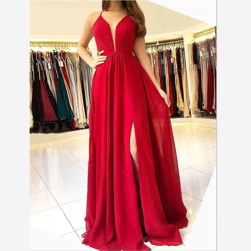 robe rouge soie