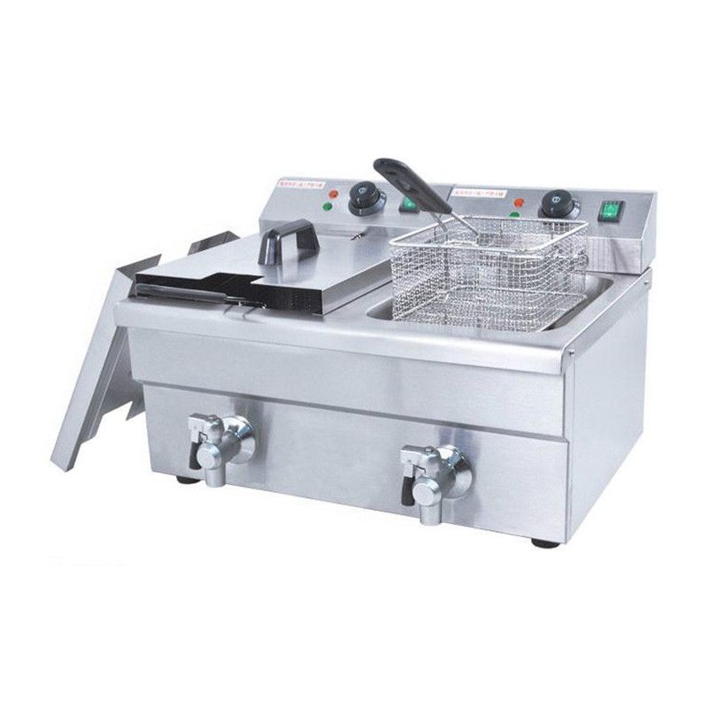 2020 6LFE 2 Commercial Electric Chicken Deep Fryer/Deep Oil Frying Potato