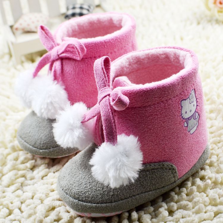 Babyshoes winter warm kids shoe,cartoon 