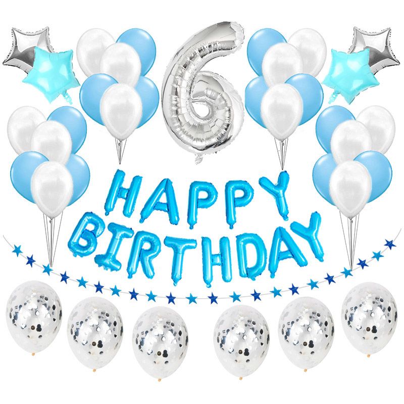 Feliz Cumpleaños Anagrama Star Prismático FOIL globo de helio rosa 19/"