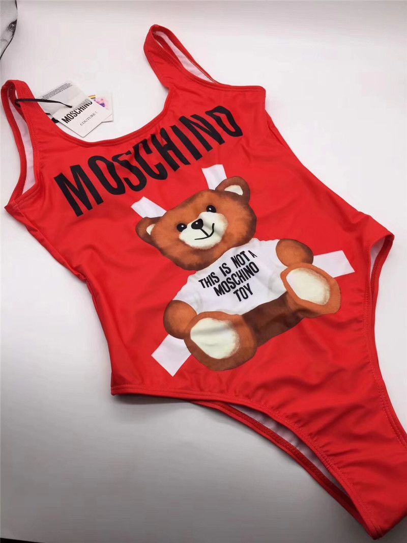 red and black swimsuit