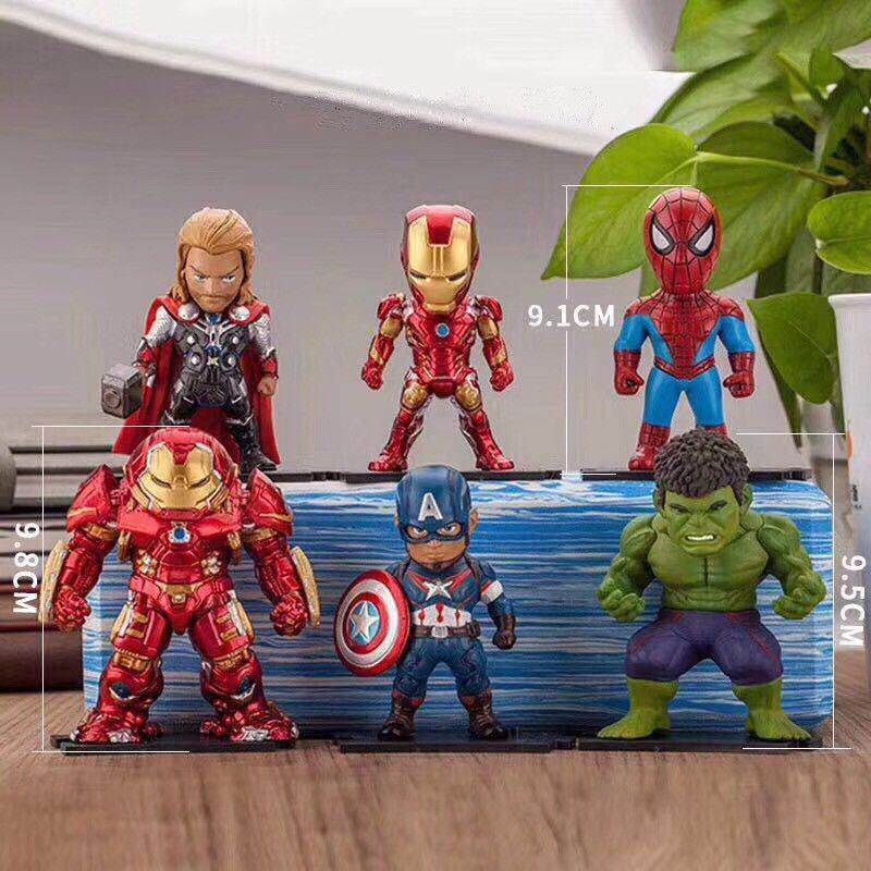 The Avengers 10cm Action Figures 3 Pack Thor//Captain America//Hawkeye