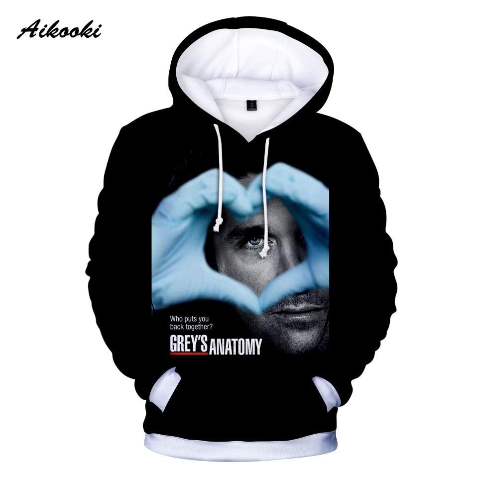 Acquistare New 3D Hoodies Greys Anatomy Felpa Da Uomo / Da Donna Felpa  Primavera / Autunno Abbigliamento Felpa Uomo / Donna Felpa Casual Cappotti  Economico | Consegna Veloce E Qualità | It.Dhgate