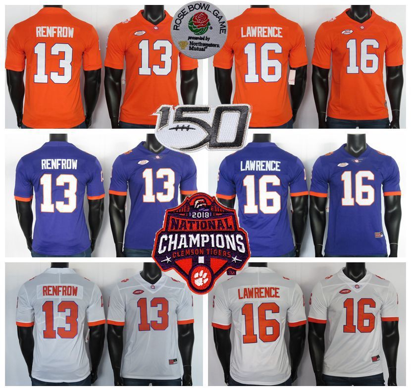 clemson jersey 16