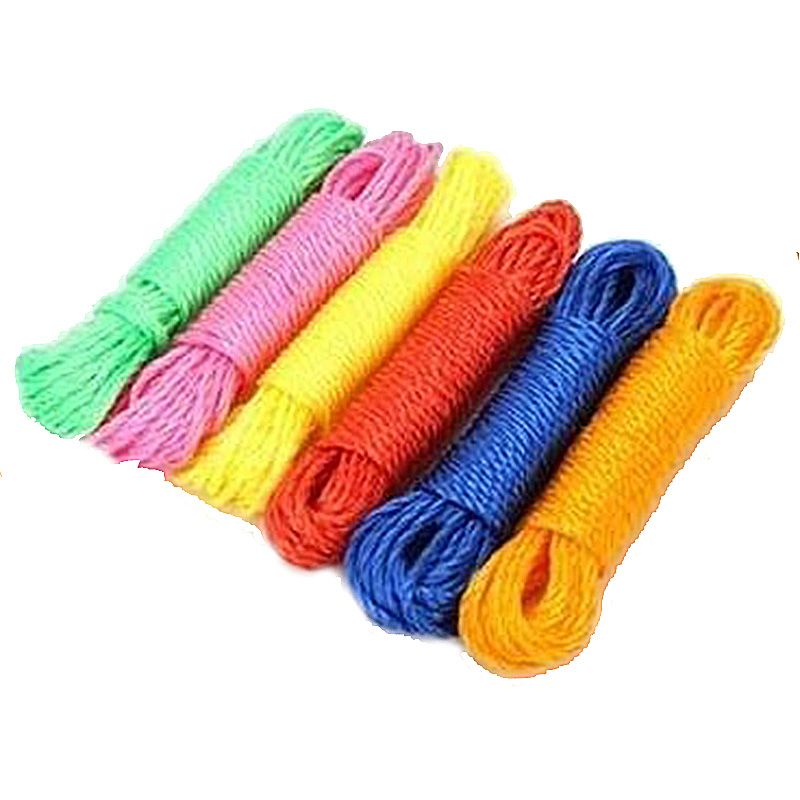 Clotheslines Hanging Rope Drying Clothes Nylon Windproof Hanger Line Cord 