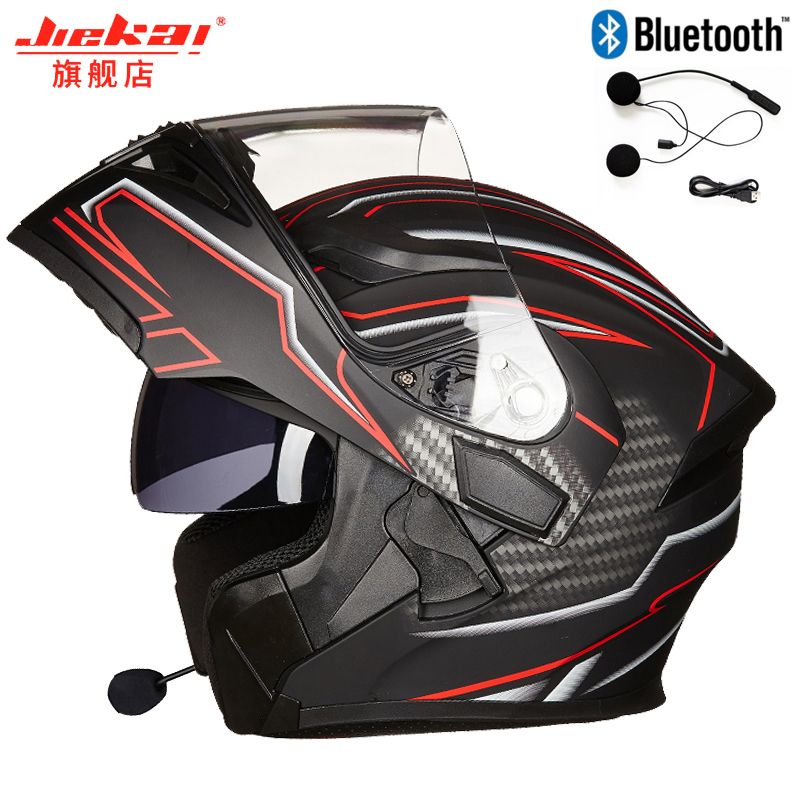 Koop Motorfiets Bluetooth Helm Flip Up Motocicleta BT Casco Moto Dubbele  Visors Casque Motor Bike Capacete Dot Goedkoop | Snelle Levering En  Kwaliteit | Nl.Dhgate