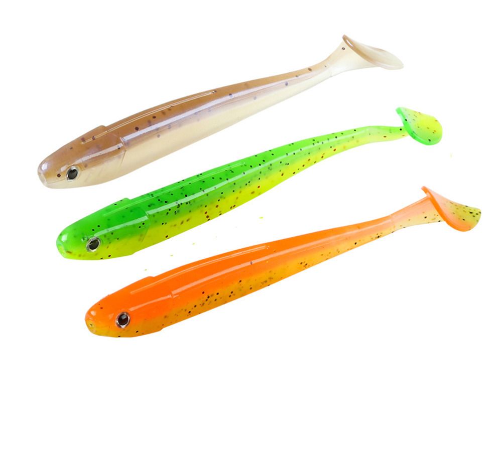 Fishing Lure Soft Swimbait Shad Artificial Fishing Bait Jig Worm Bait Silicone