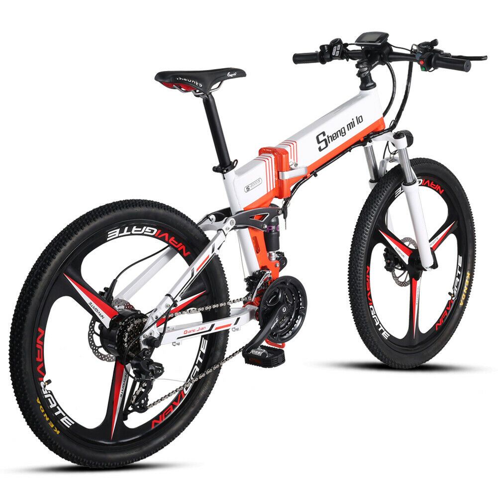 26 inch folding e bike