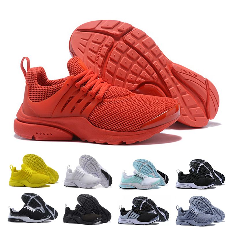 all red prestos womens