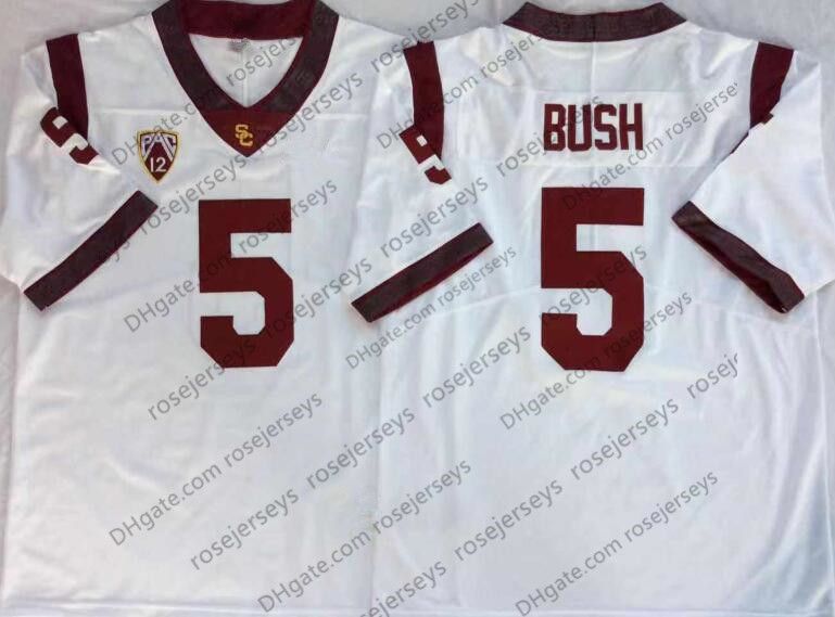 5 Reggie Bush 2019 White