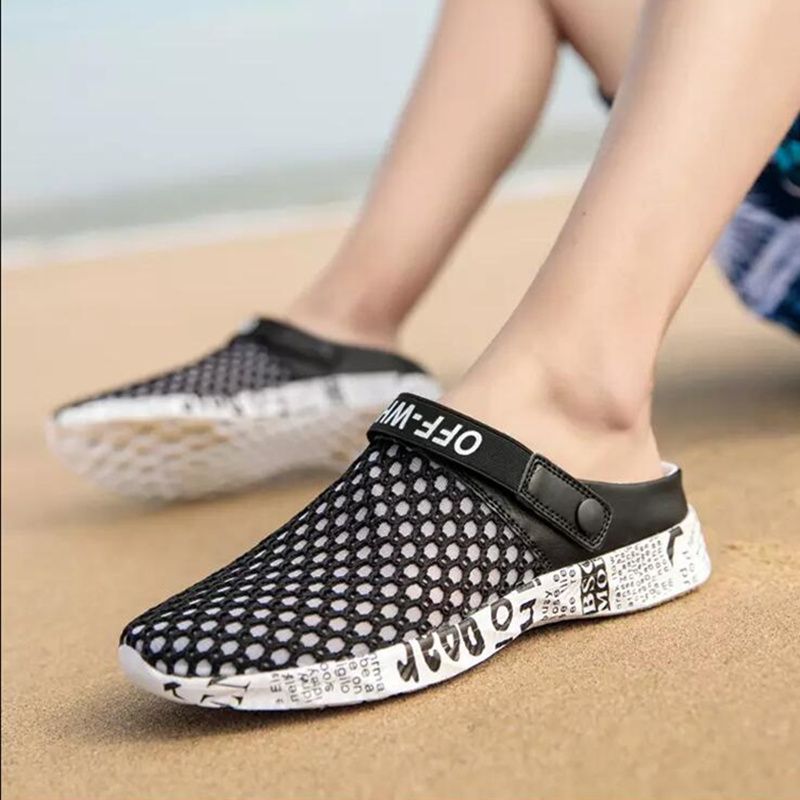 mens mesh beach shoes