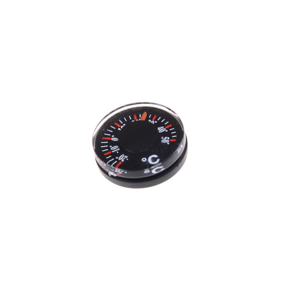 2pcs Durchmesser 20mm runden Mini-Thermometer Celsius Hydrothermograph、 HN 