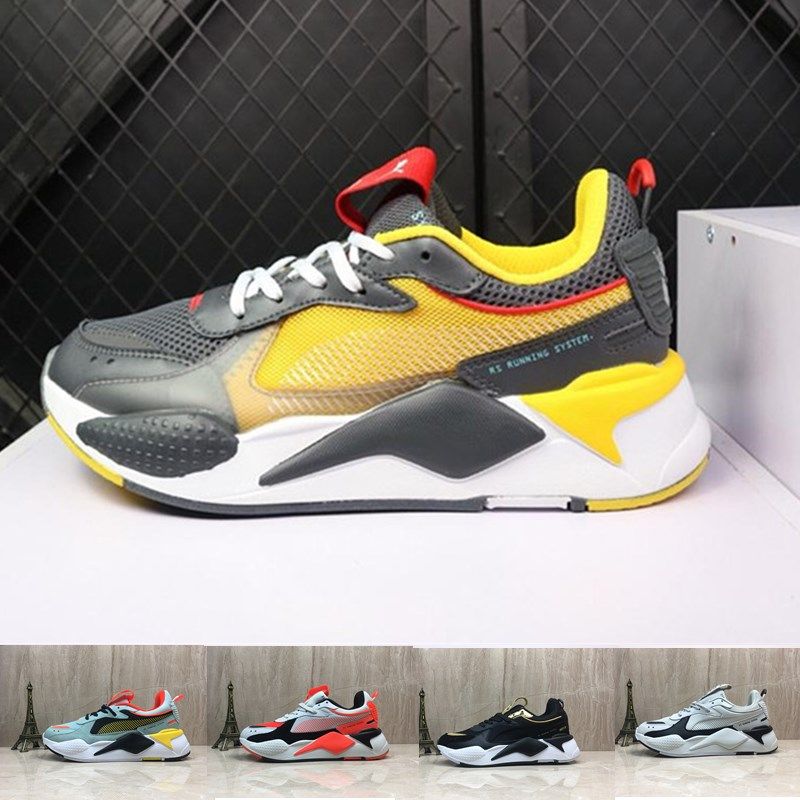 puma rs x toys bleu jaune rouge