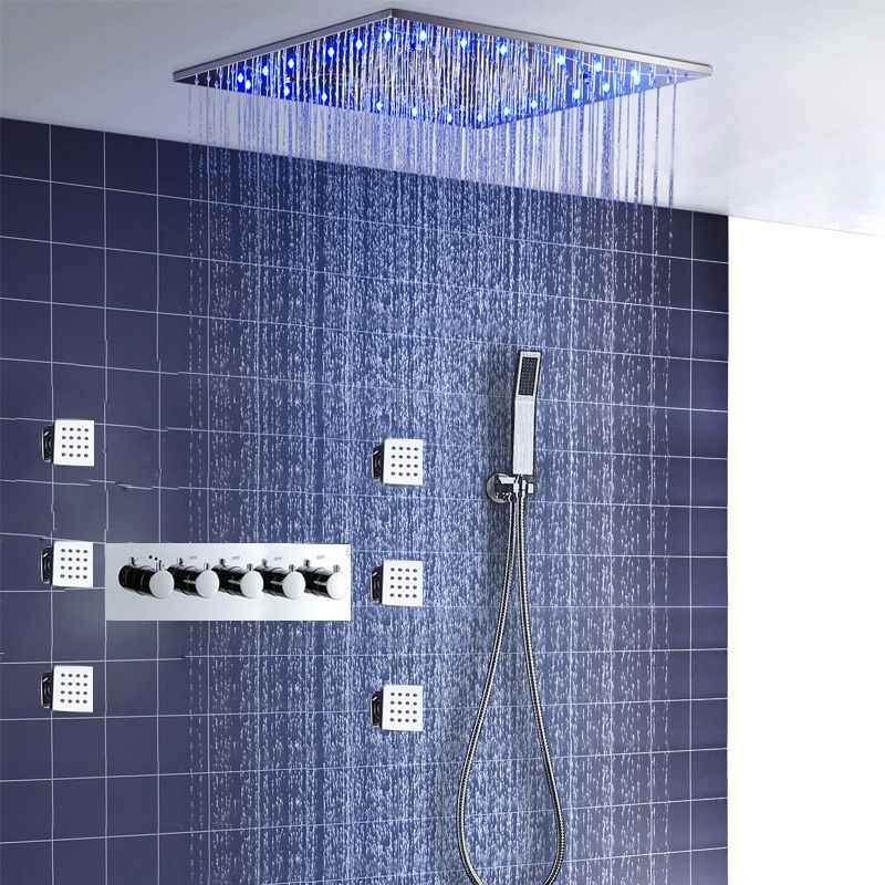 2020 Luxury Rainfall Shower System Ceiling Mounting 2 Functions