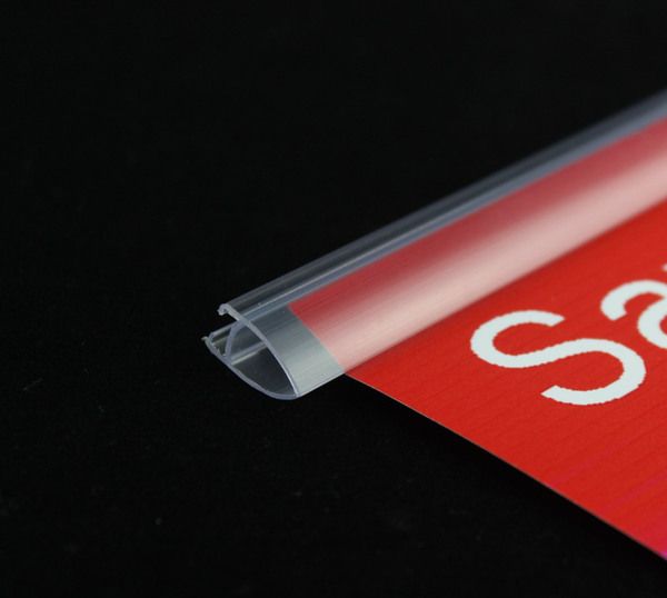 2020 40cm Pop Poster Banner Sign Hanger Hook Strip Extruded Clip