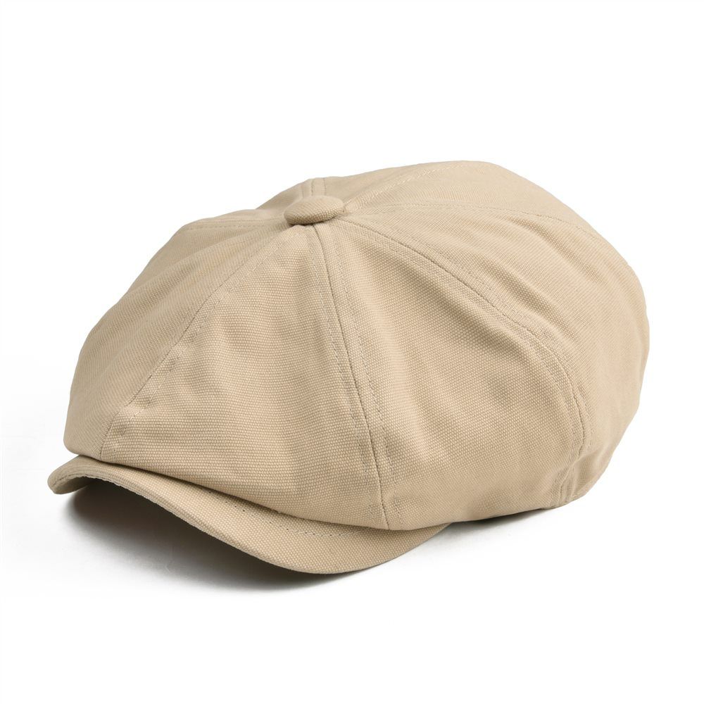 canvas newsboy cap