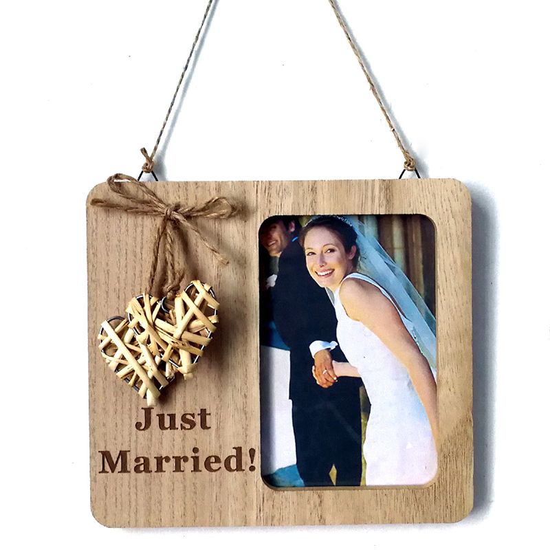 2020 Rustic Wedding Photo Frame Wooden