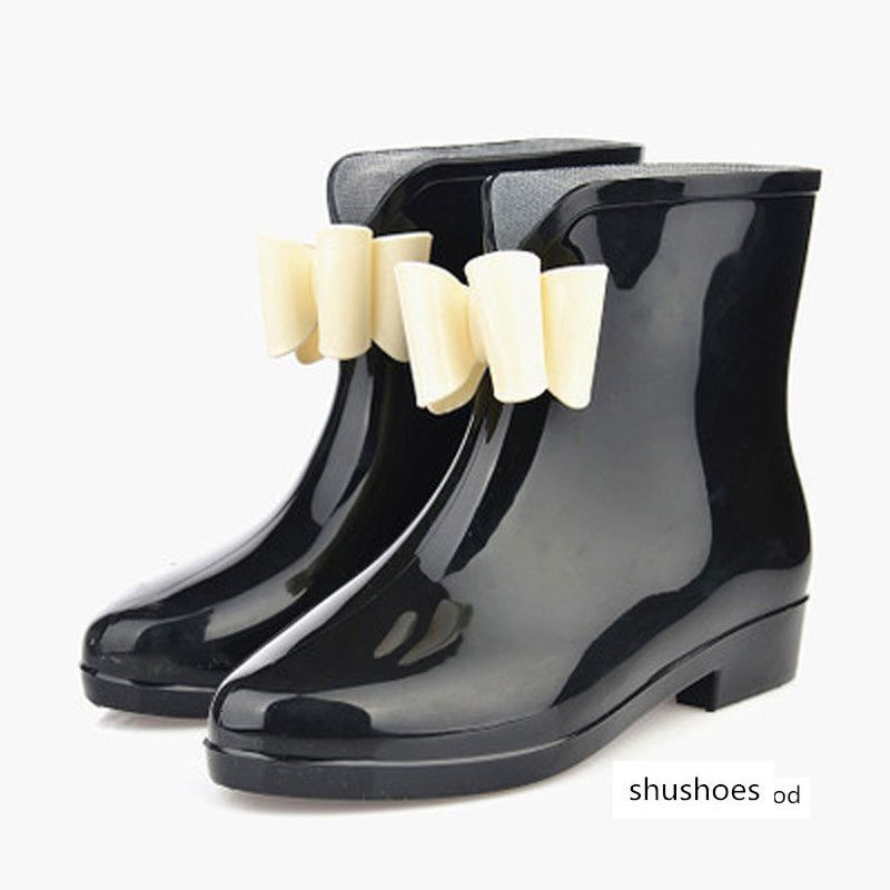 womens heeled rain boots