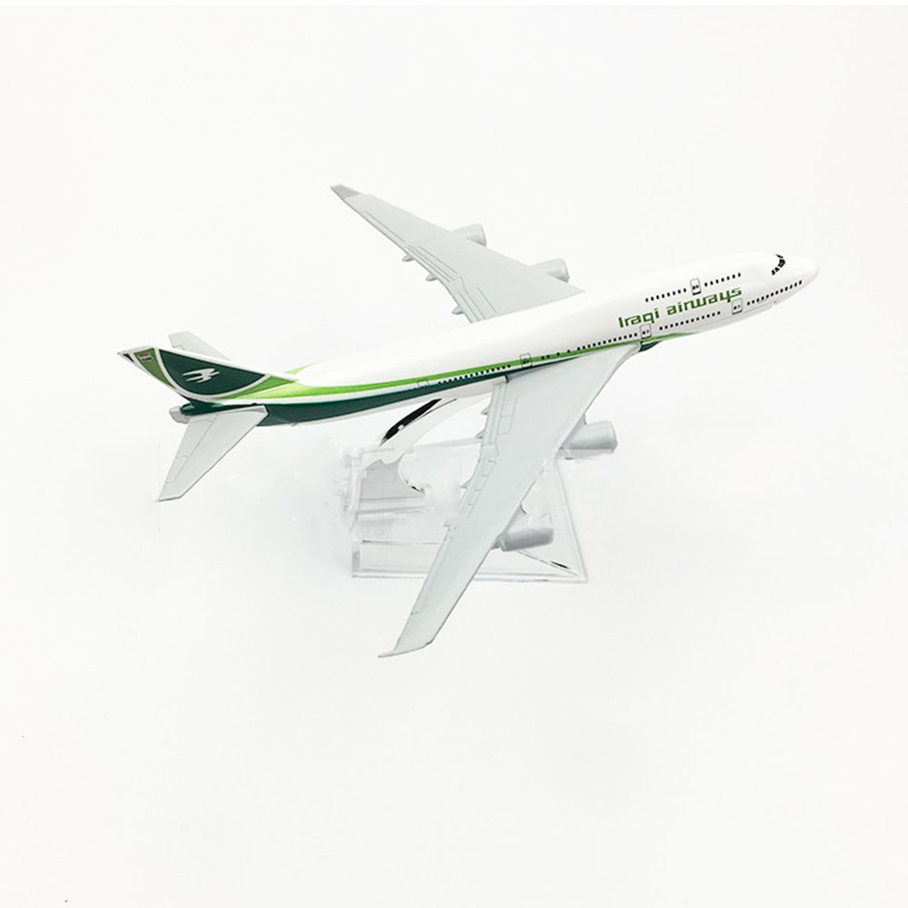 Iraqi Airways  B747-400 16cm Airplane Metal Model 1:400 Collection Gift