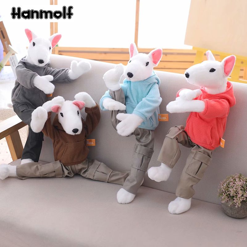 peluche de bull terrier
