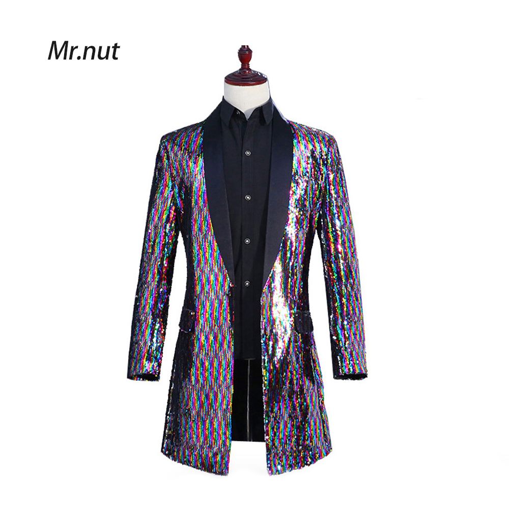 sequin tuxedo
