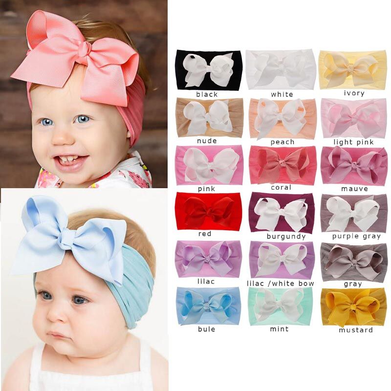 cute infant hair bows