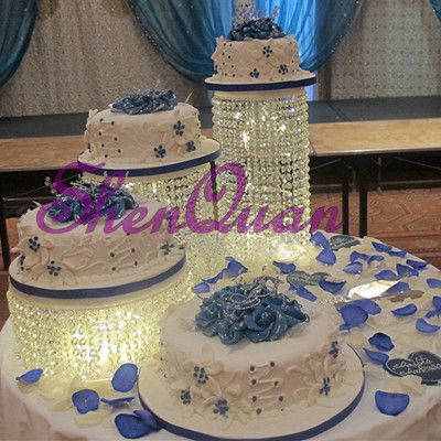 Acheter Pas Cher Belle Qualite Personnalise Bien Fait Decoration De Mariage Stand De Gateau Centre De Table De Mariage Support De Gateau En Cristal Acrylique Du 185 59 Fr Dhgate