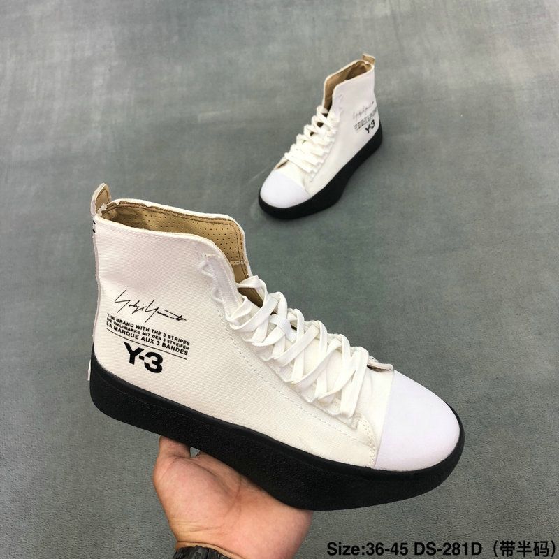 y3 bashyo high top trainers