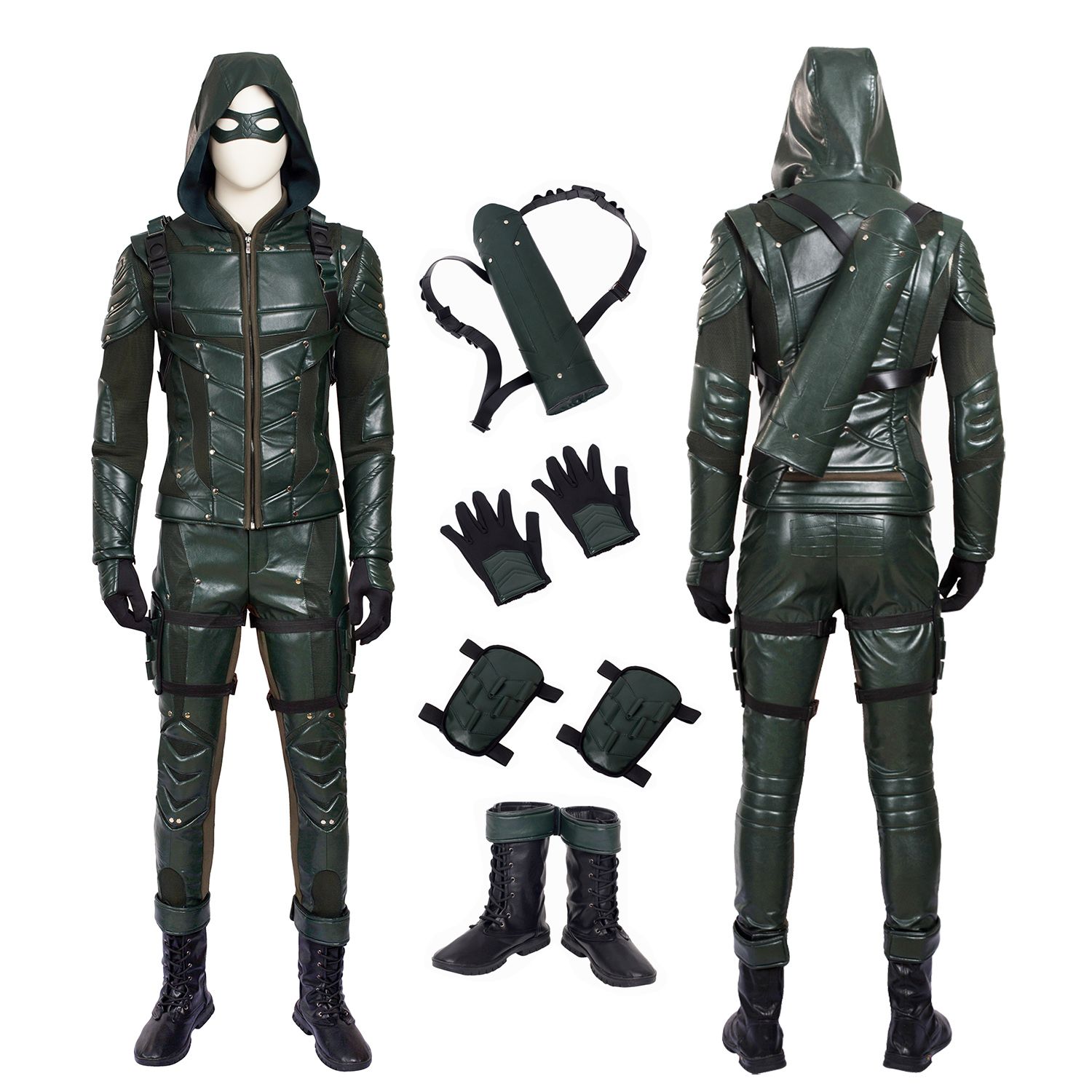Green Arrow Costume Arrow Season 5 Cosplay Oliver Queen Full Set High Quality Outfit Halloween Costumes For 3 Friends Group Halloween Costumes For 4 From Realsis, $161.42| DHgate.Com