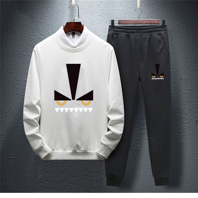 white fendi tracksuit