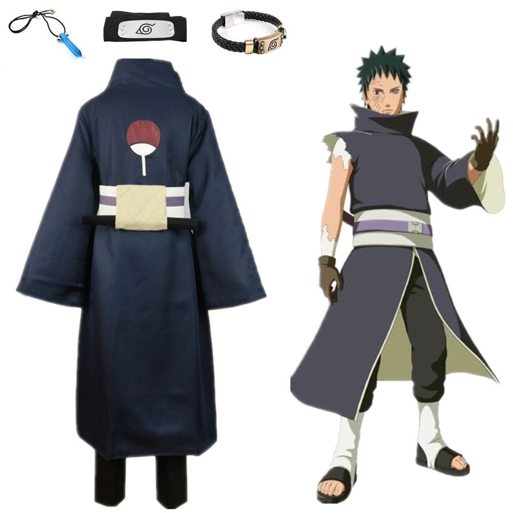 Хэллоуин Япония Аниме Наруто Hokage Uchiha Obito Cosplay Costume Cloak Unite Kimono Полный Комплект Азиатский Размер От 7 484 руб.