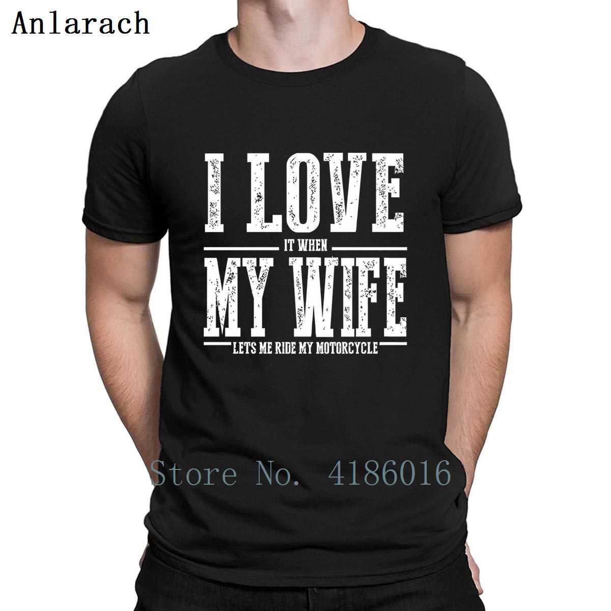 Motorcycle I Love My Wife Funny Motorcycle T Shirt Short Sleeve Fashion S-5xl Custom Summer Style Vintage Solid Color Shirt Motorcycle I Love My Wife Funny Motorcycle T Shirt Short Sleeve Fashion S-5xl Custom Summer Style Vintage Solid Color Shirt