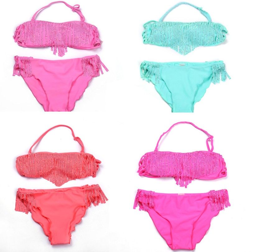 et/à 7-16 Anni Bikini//Costume da Bagno per Ragazze