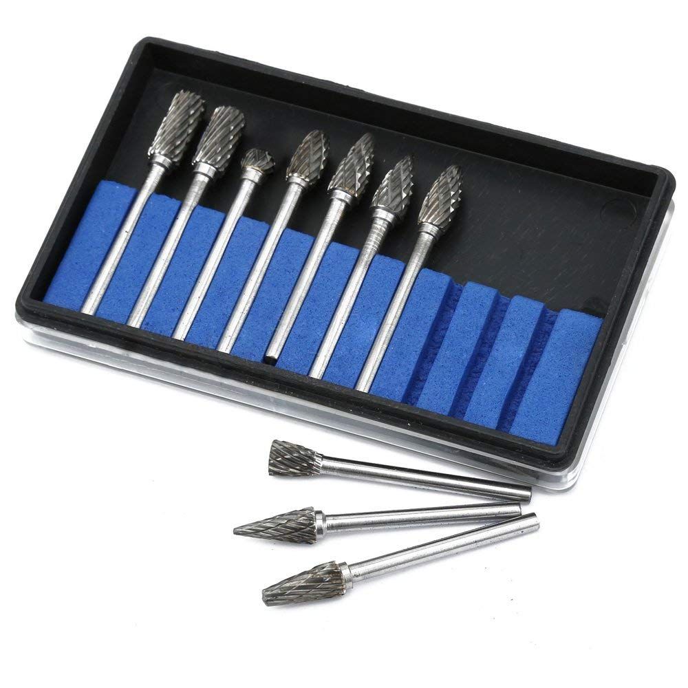 3mm Tungsten Steel Solid Carbide Burrs For Dremel Rotary Burrs Tool Drill Bit