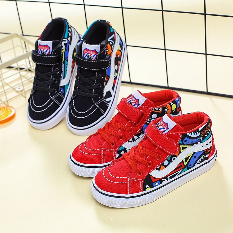 boys velcro canvas shoes